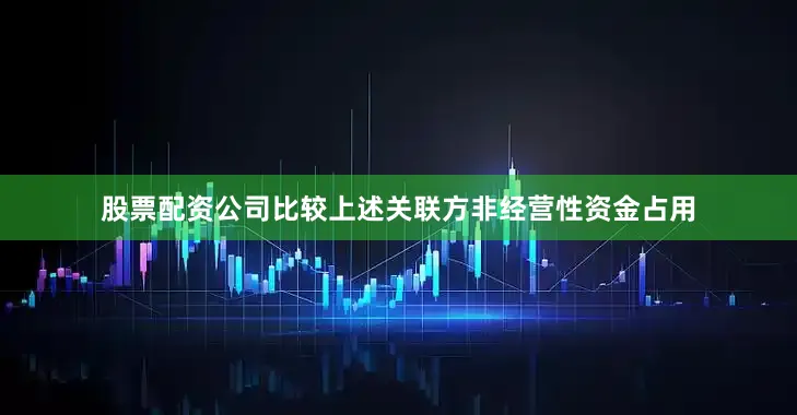 股票配资公司比较上述关联方非经营性资金占用